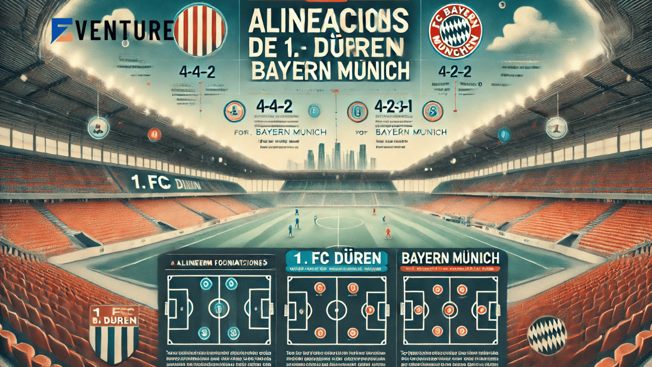 alineaciones de 1. fc düren contra bayern munich