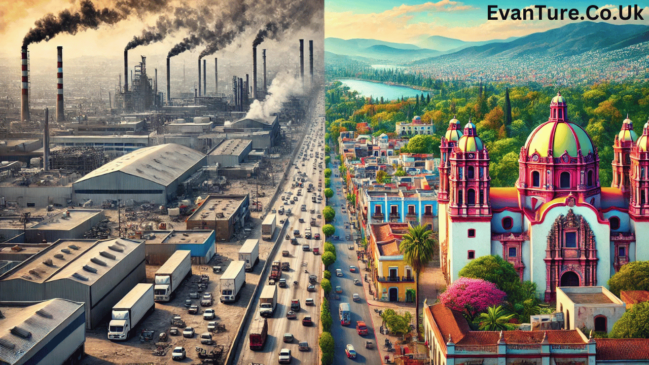 fresno vs oaxaca city comparison pollution