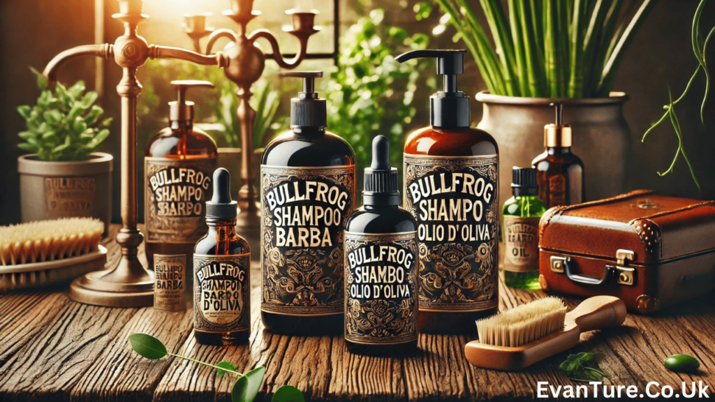 Bullfrog Shampoo Barba Olio D'Oliva