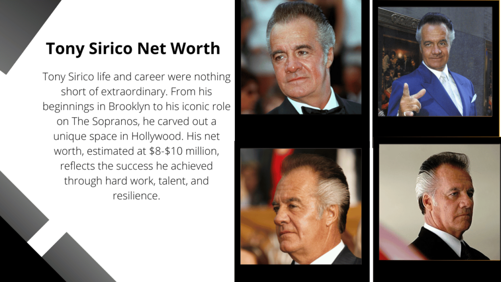 tony sirico net worth